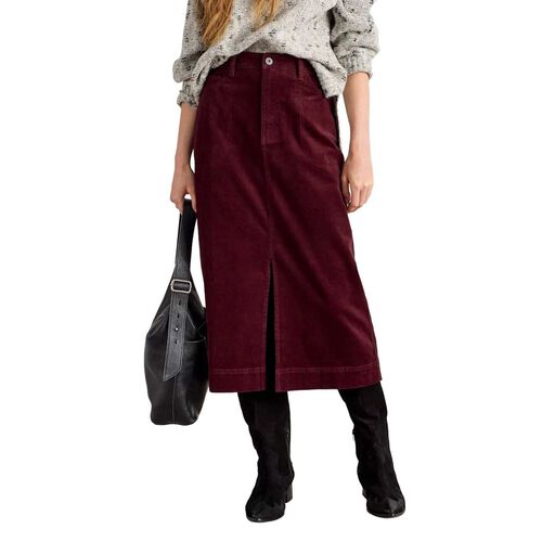 White Stuff Tia Cord Midi Skirt